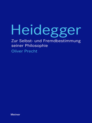 cover image of Heidegger